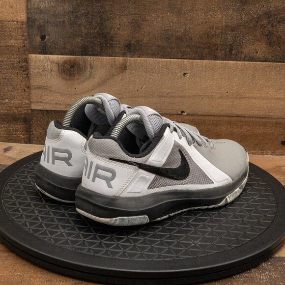 NIKE AIR MAVIN MENS ATHLETIC SHOES TRAINING GRAY BLACK WHITE MID SIZE 8 - Picture 8 of 9